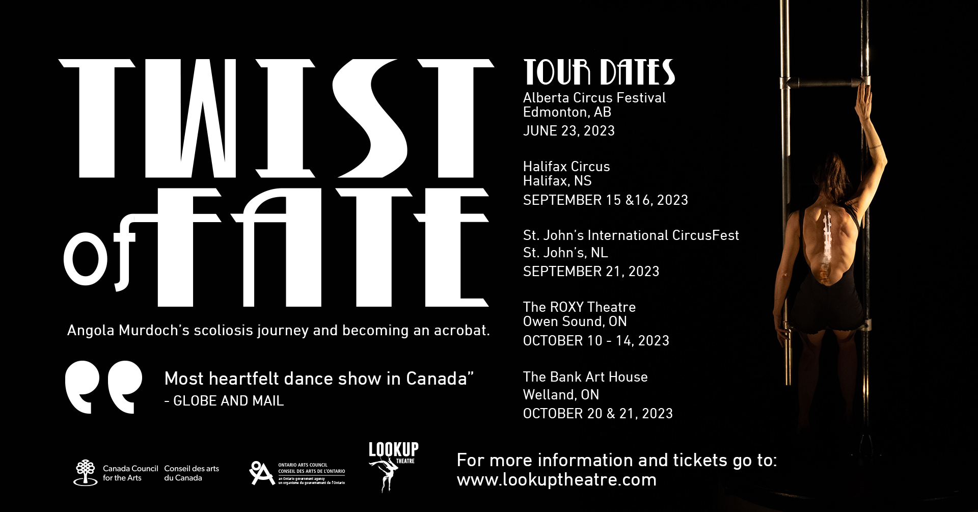 Event image Twist of Fate: LookUp Theatre